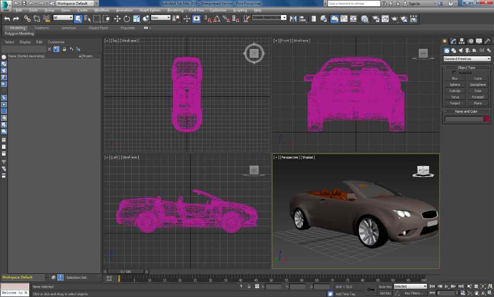 Скриншот Autodesk 3ds Max
