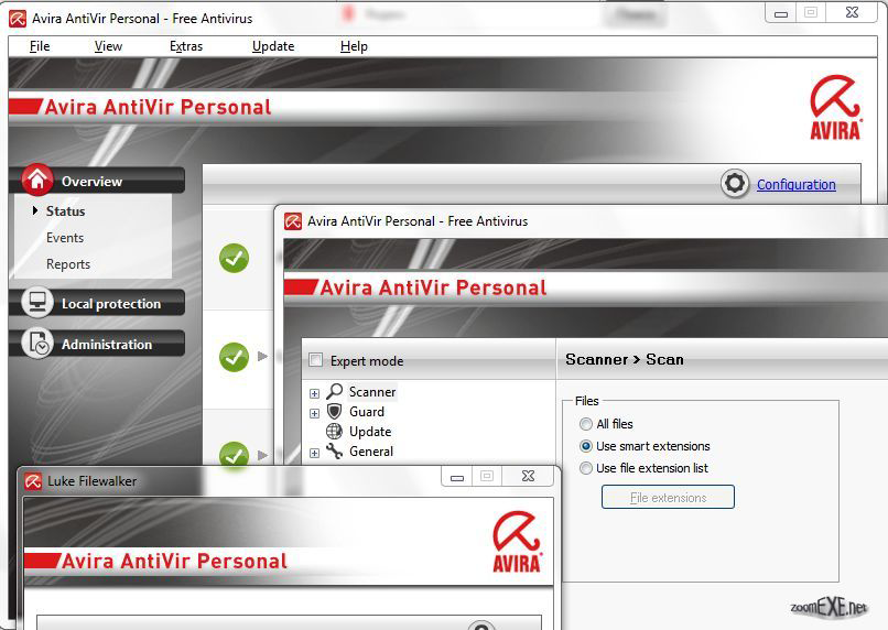 Скриншот Avira Free Antivirus
