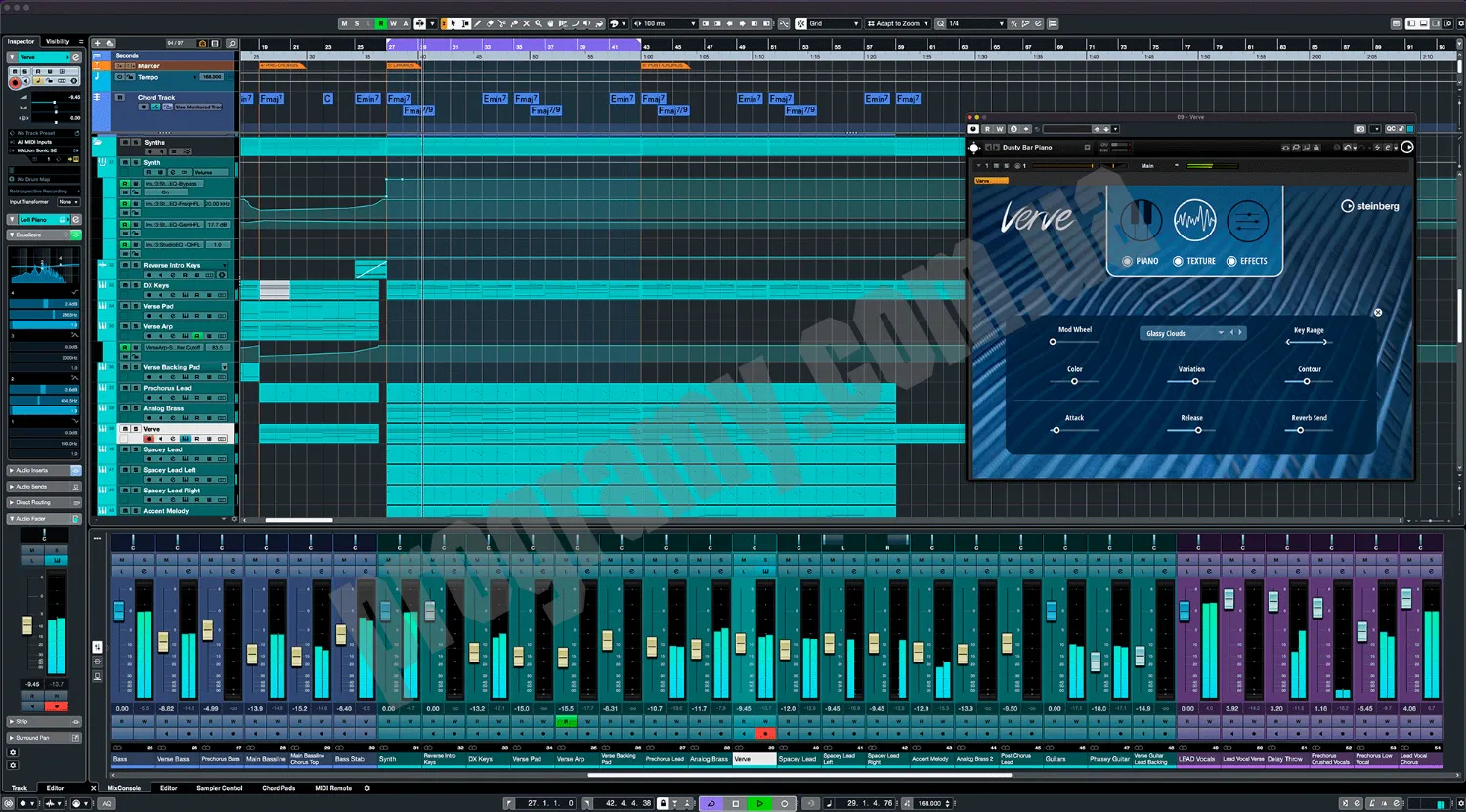 Скриншот Cubase Pro