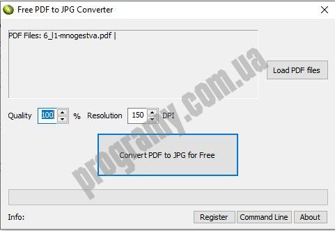 Free PDF to JPG Converter скачать бесплатно - Программы для Windows