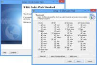 Скриншот K-Lite Codec Pack Standard