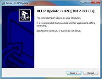 Скриншот K-Lite Codec Pack Update