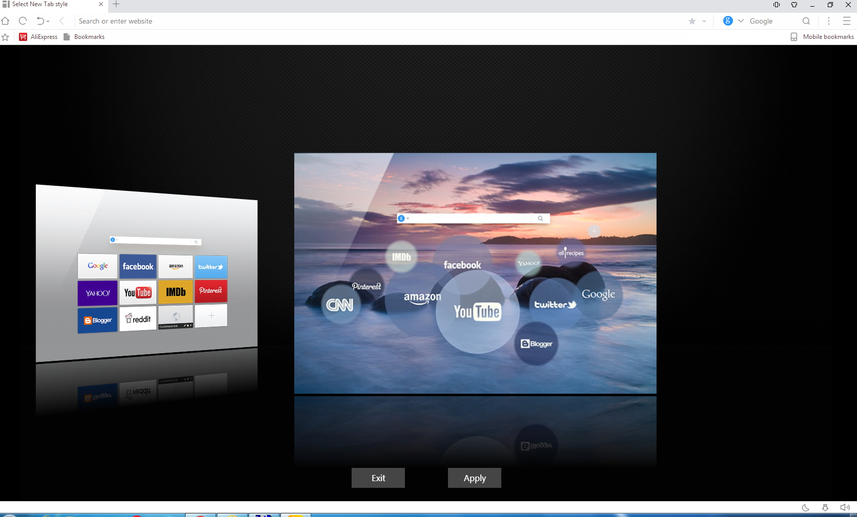 Скриншот UC Browser
