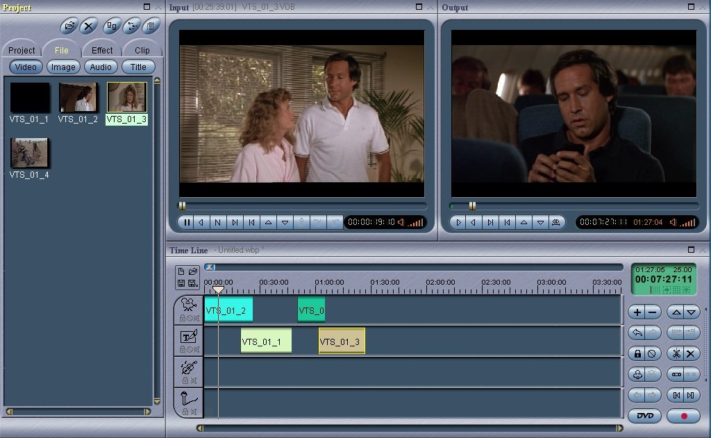 Скриншот MPEG Video Wizard DVD